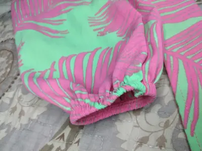Vestido corto estampado tropical - miniatura 3