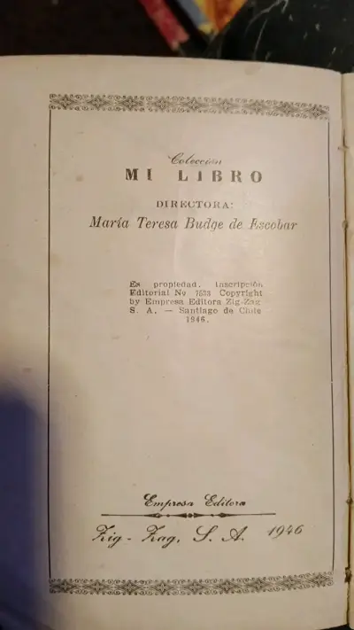 Libro antiguo 'Nuestras Sombras' de María Teresa - miniatura 3