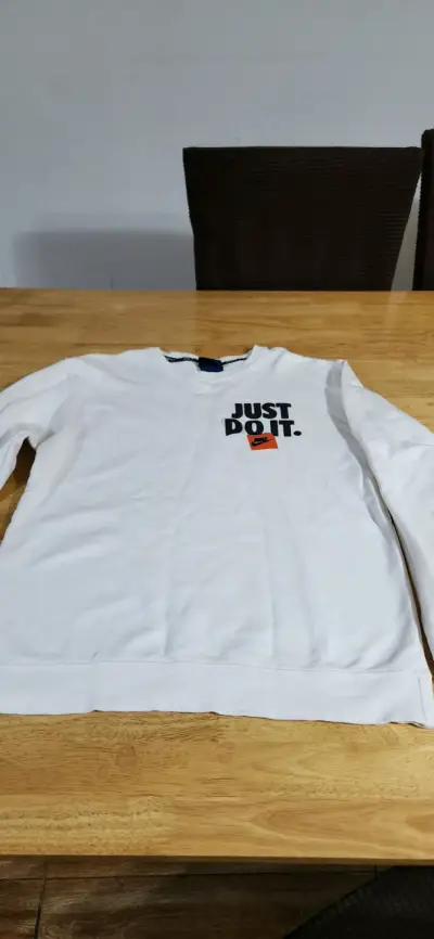 Polerón blanco Nike 'Just Do It' - miniatura 1