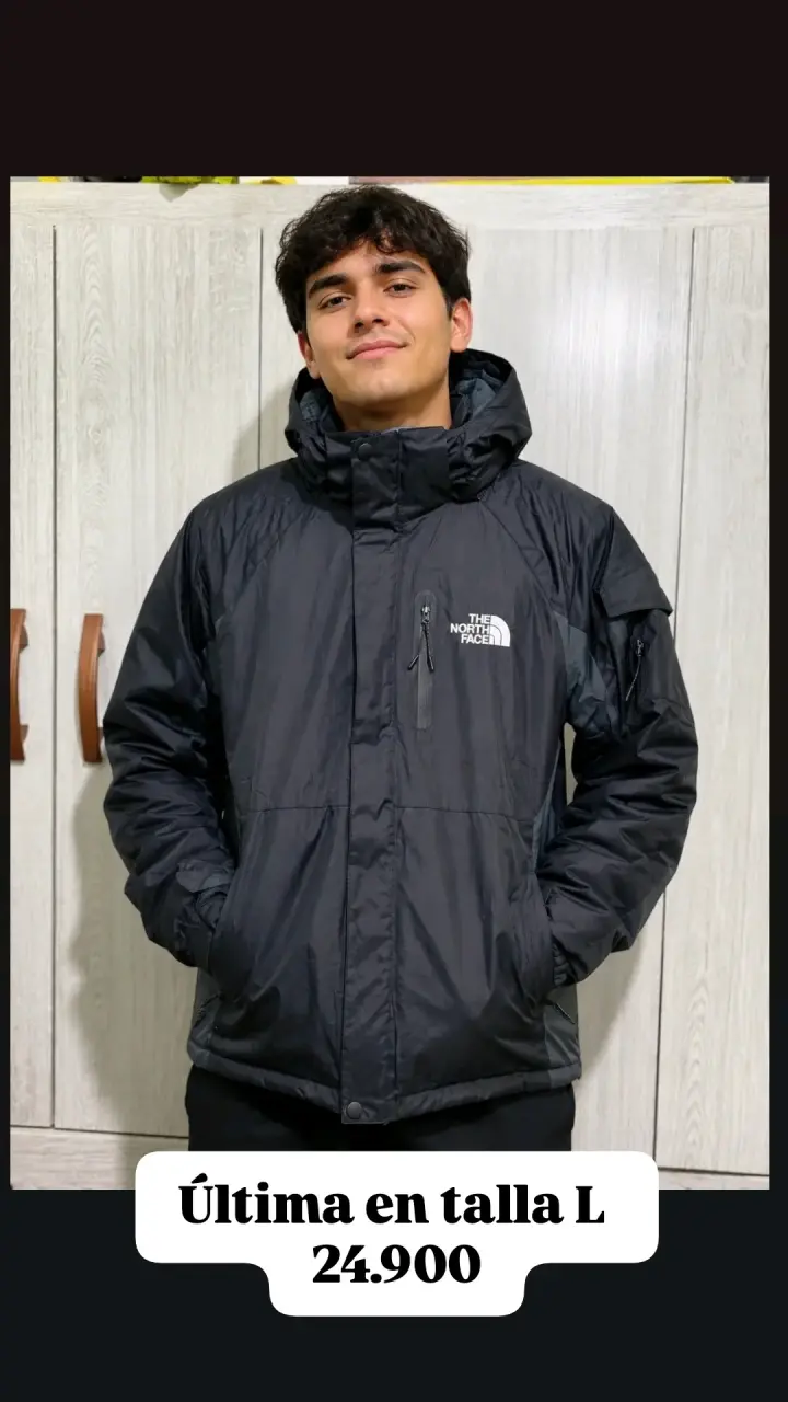 Chaqueta The North Face negra talla L