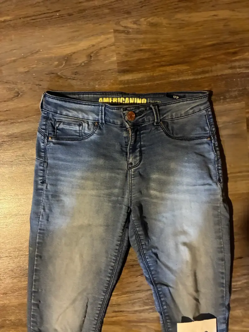 Jeans mujer americanino azul talla 38 - 2