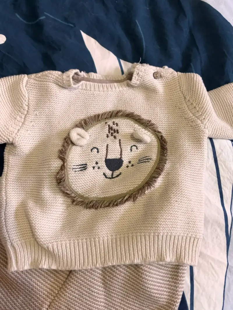 Conjunto de bebé tejido - 6