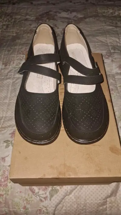 Zapatos mujer Brigitte Naux Esca negros - miniatura 3