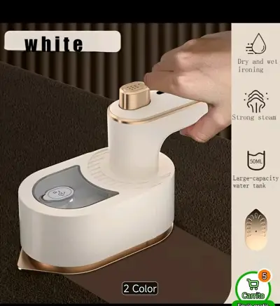 Plancha de vapor portátil blanca 50ml - miniatura 1