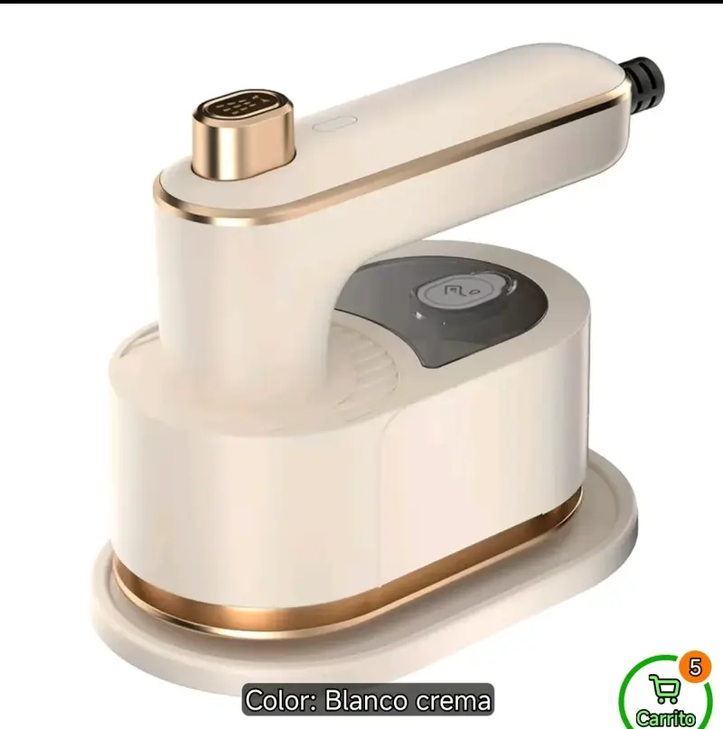 Plancha de vapor portátil blanca 50ml - 2
