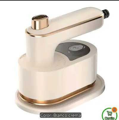 Plancha de vapor portátil blanca 50ml - miniatura 2