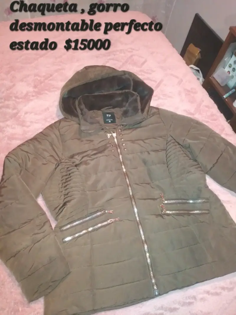 Chaqueta color cafe