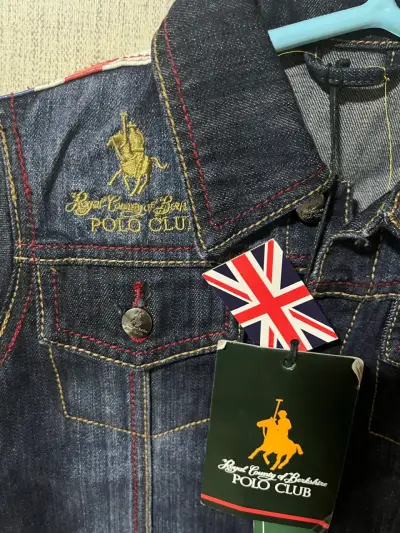 Chaqueta de mezclilla Polo Club para niña - miniatura 3