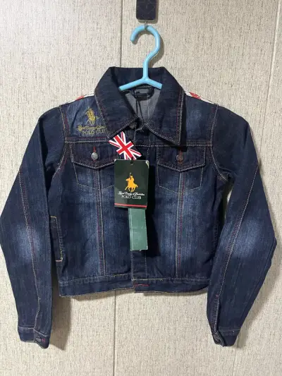 Chaqueta de mezclilla Polo Club para niña - miniatura 4