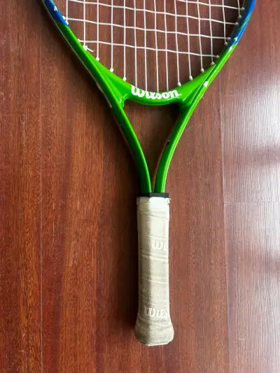 Raqueta de tenis Wilson US Open verde - miniatura 3