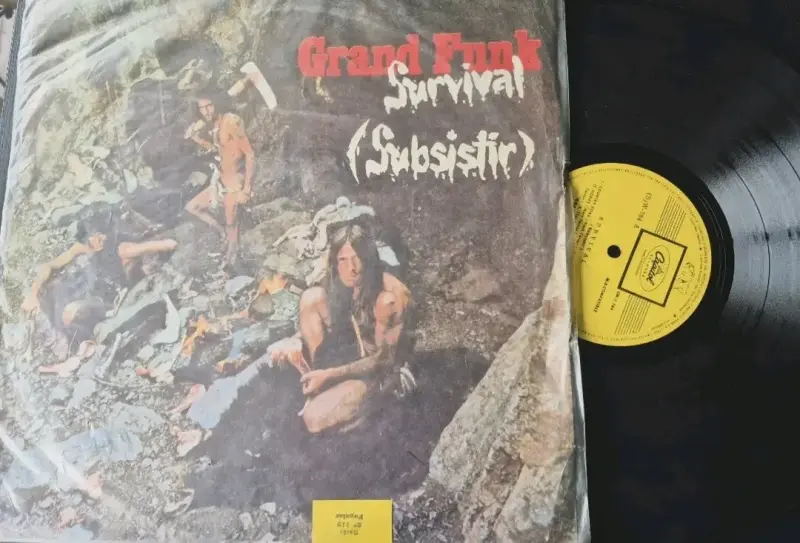 Vinilo Grand Funk Survival Subsistir