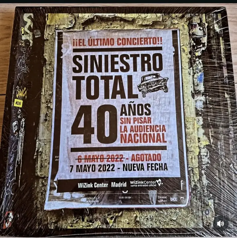 Vinilo Siniestro Total 40 Años Edición Especial