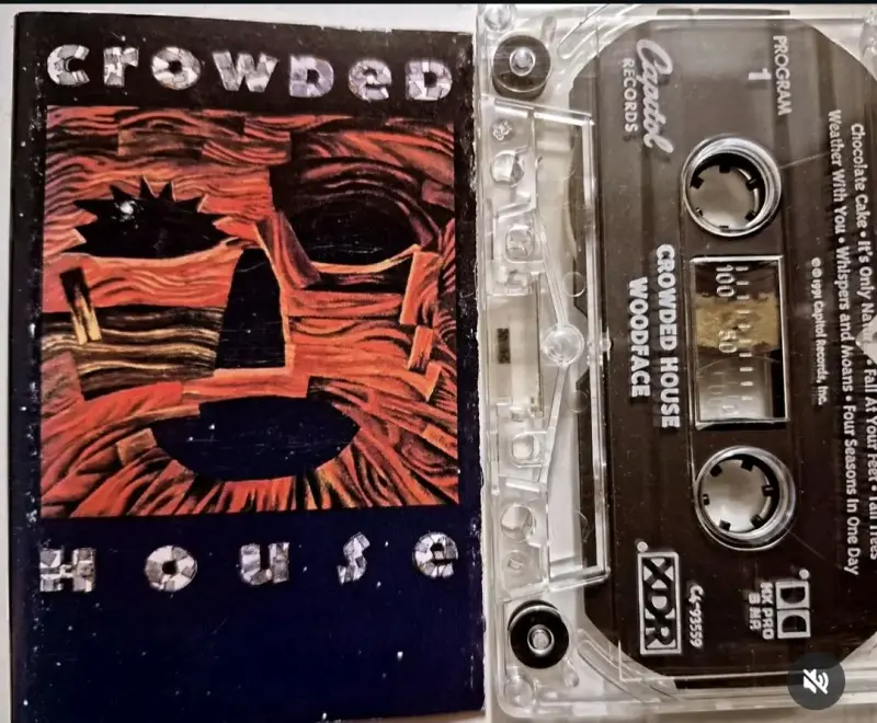Cassette Crowded House Woodface original