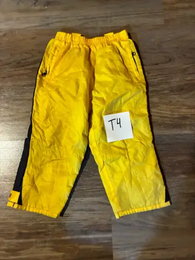 Pantalón nieve amarillos para niños T4 - miniatura 1