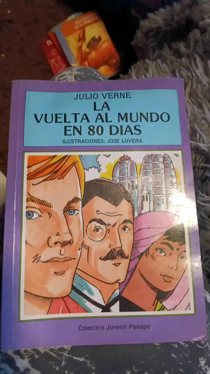 Libro La Vuelta al Mundo en 80 Días Julio Verne - 1