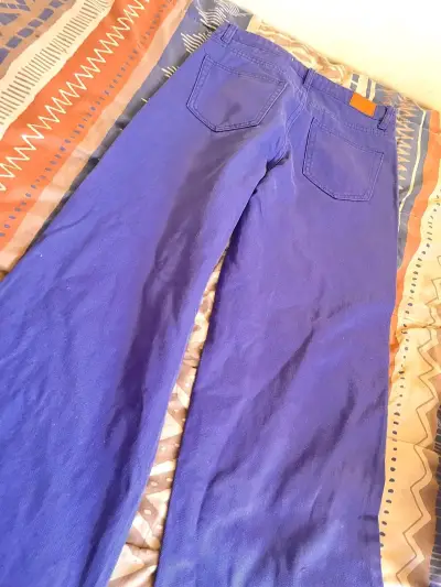 Pantalones azules Opposite talla 38 - miniatura 3