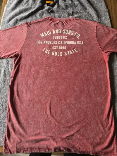 Polera roja Maui and Sons con etiqueta - miniatura 2