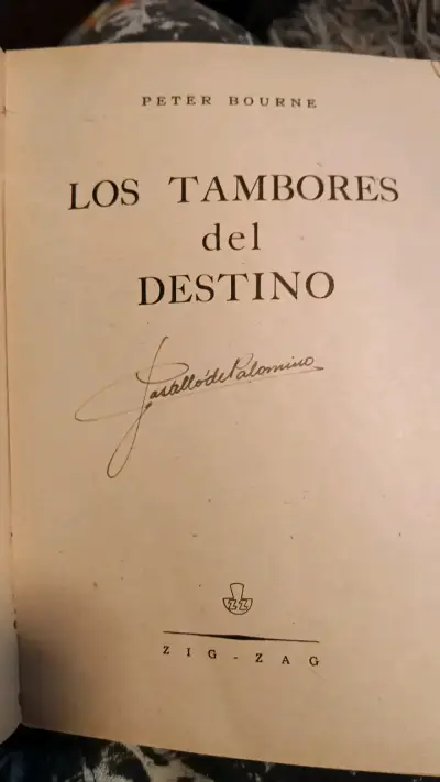 Libro 'Los Tambores del Destino' de Peter Bourne - miniatura 2