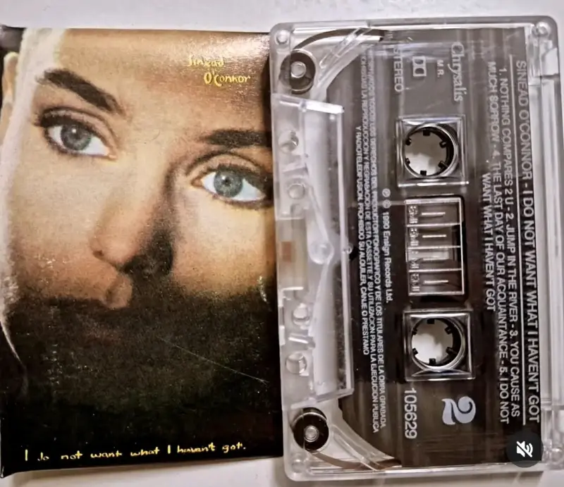 Cassette Sinead O'Connor - I Do Not Want What I Haven't Got