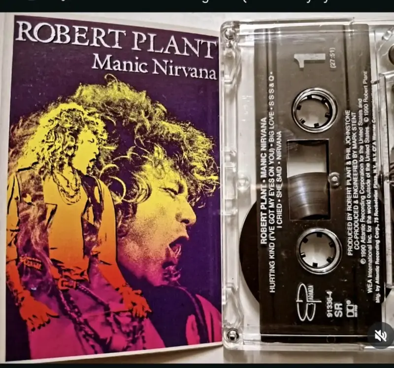 Cassette Robert Plant Manic Nirvana