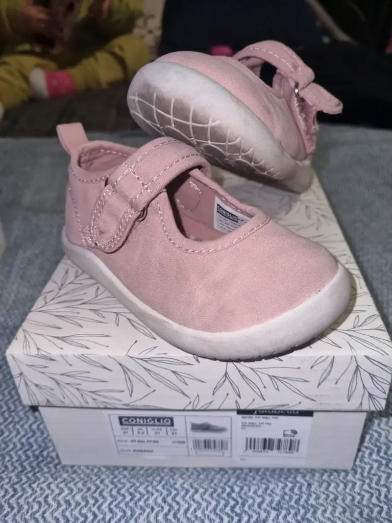 Zapatos rosados para niña Coniglio