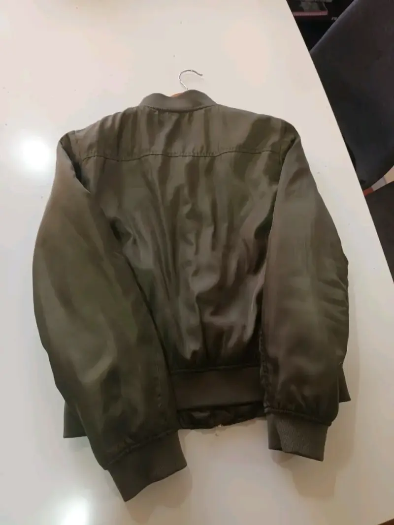 Chaqueta bomber verde oliva Sybilla - 2