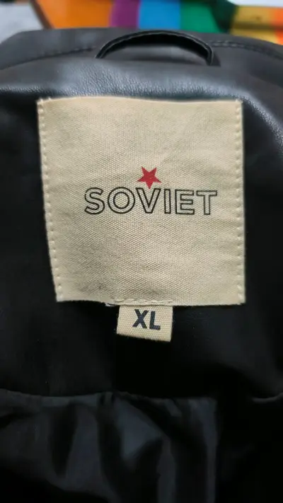 Chaqueta Soviet negra talla XL - miniatura 4