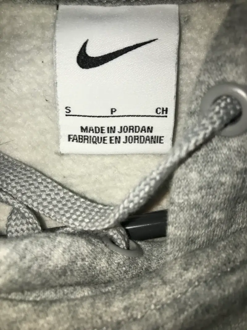 Polerón gris Nike con capucha - 3