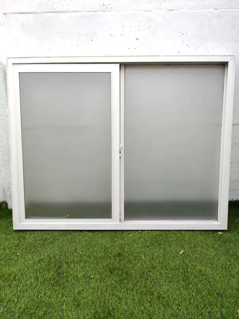Ventana corredera de pvc blanco - 2
