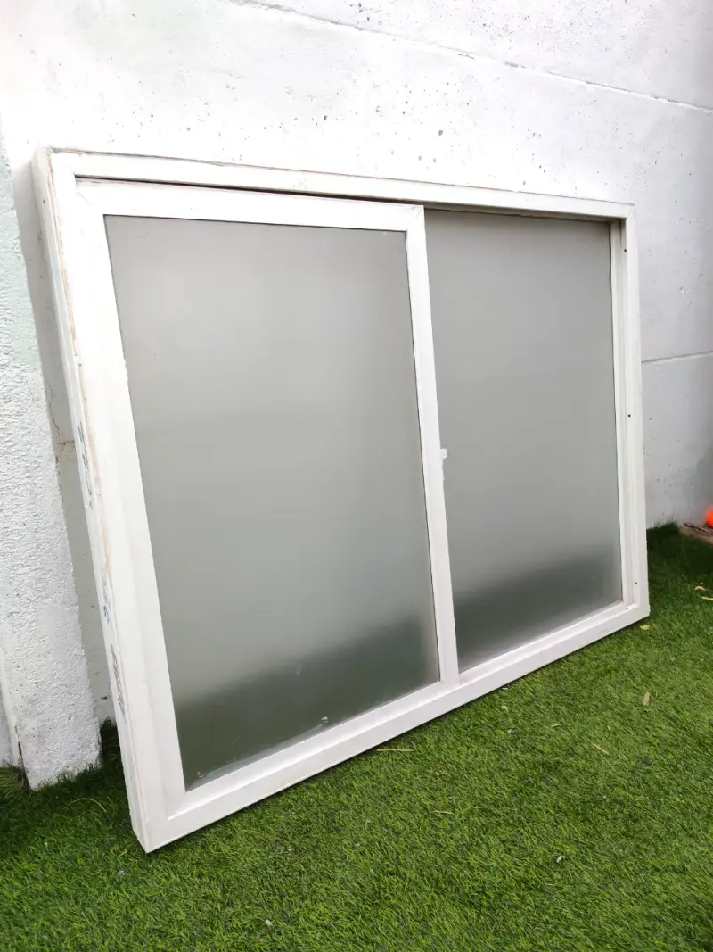 Ventana corredera de pvc blanco - 3
