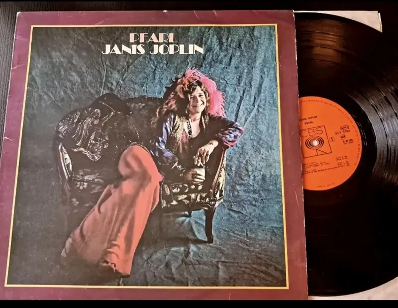 Vinilo Pearl de Janis Joplin en buen estado