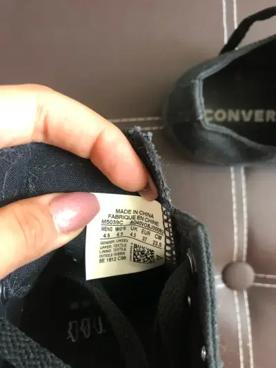 Zapatillas converse de lona estilo casual - miniatura 5