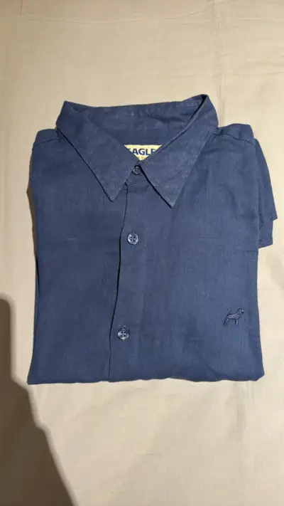 Camisa azul de hombre marca Beagle - miniatura 1