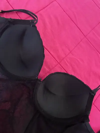 Corset negro de encaje - miniatura 4