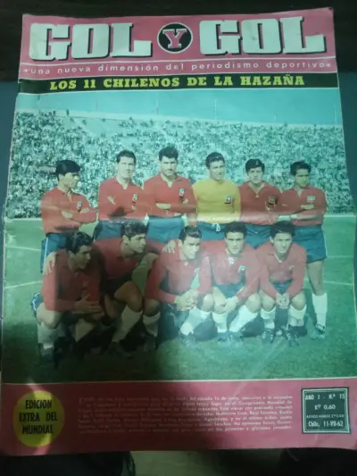 Revista Gol y Gol Edición Extra Mundial 1962 - miniatura 4