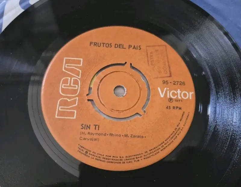 Vinilo Frutos del País - Sin Ti RCA Victor