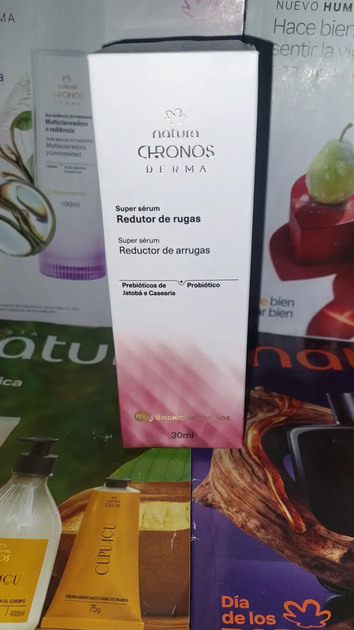 Sérum Reductor de Arrugas Natura Chronos Derma