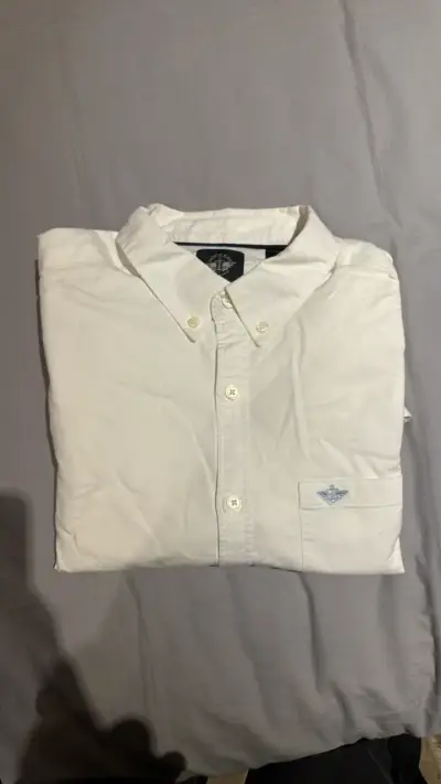 Camisa Dockers blanca de algodón - miniatura 1