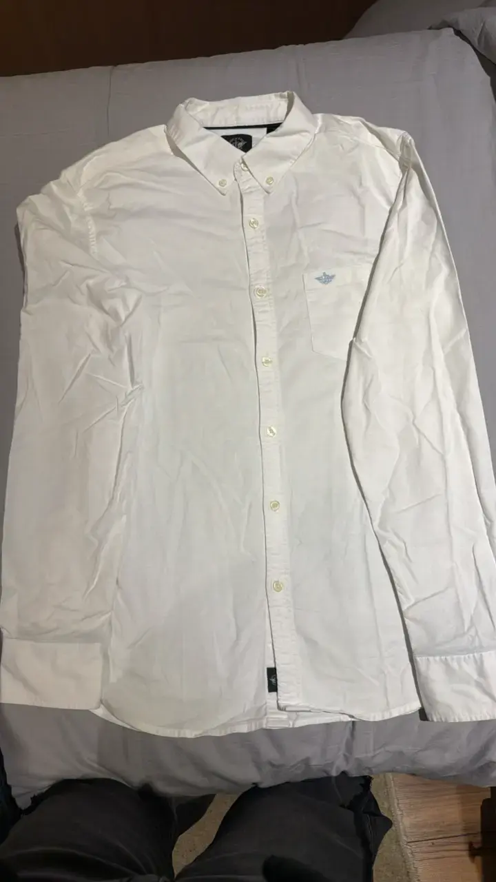 Camisa Dockers blanca de algodón - 2