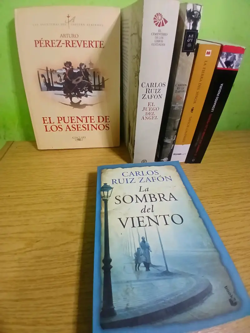 Libro La Sombra del Viento, Carlos Ruiz Zafón