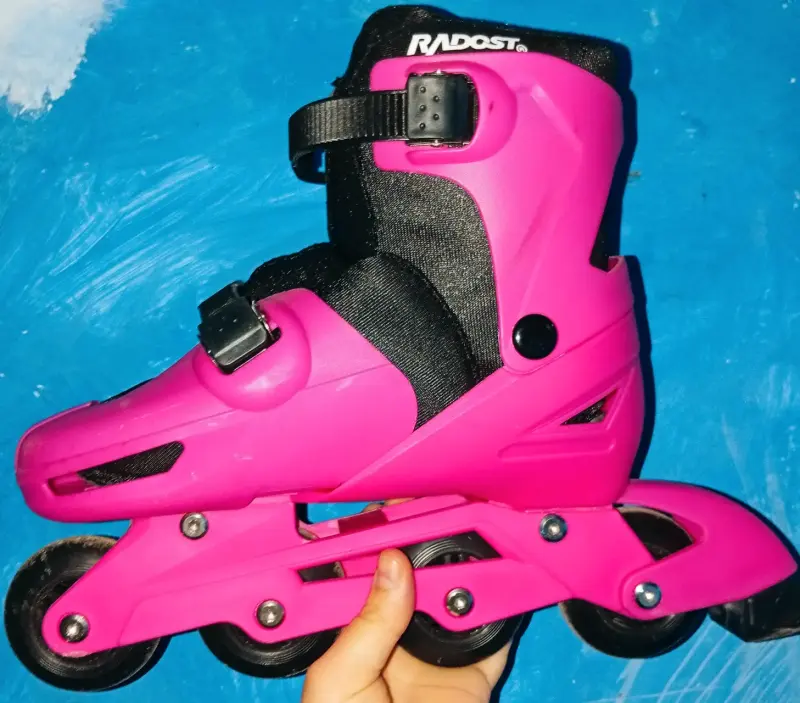 Patines en línea RADOST negros y blancos - 2