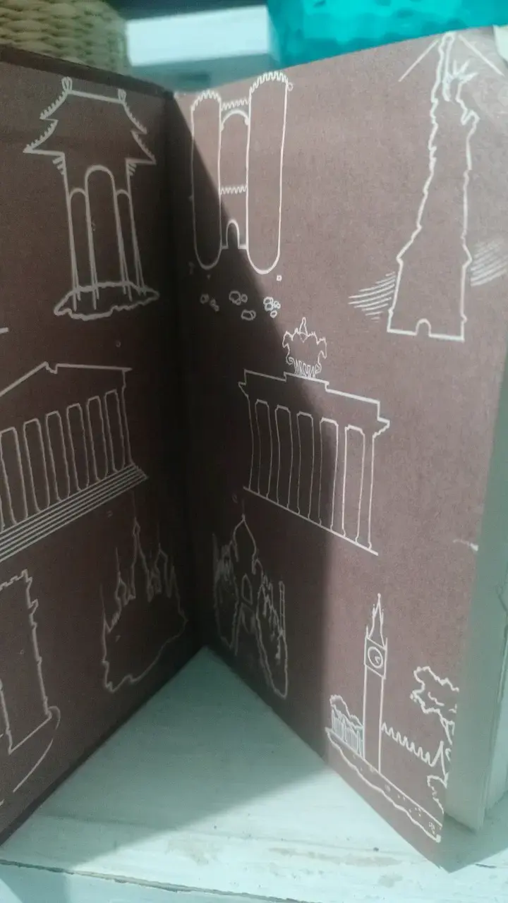 Libro antiguo Daudet en tapa dura roja - 2