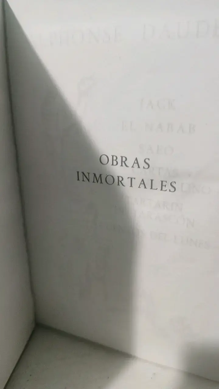Libro antiguo Daudet en tapa dura roja - 3