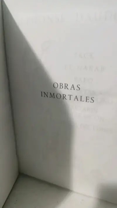 Libro antiguo Daudet en tapa dura roja - miniatura 3