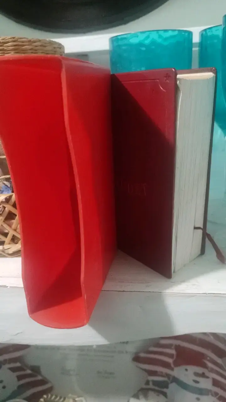 Libro antiguo Daudet en tapa dura roja - 6