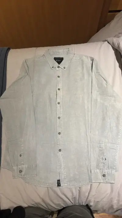 Camisa gris Froens para hombre - miniatura 2