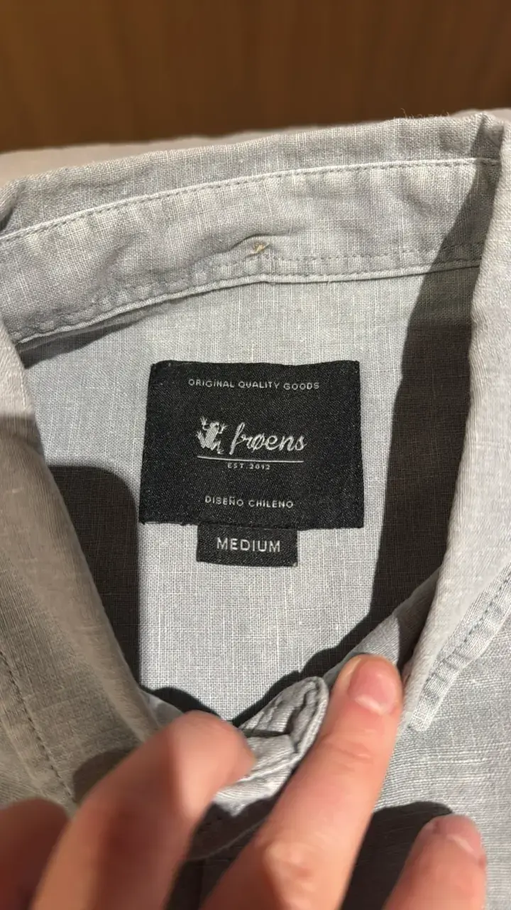 Camisa gris Froens para hombre - 3