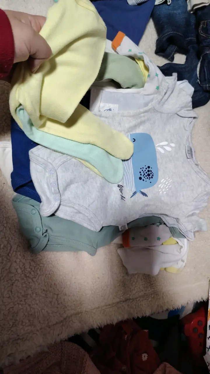Body de bebé blanco 0-3 meses - 2