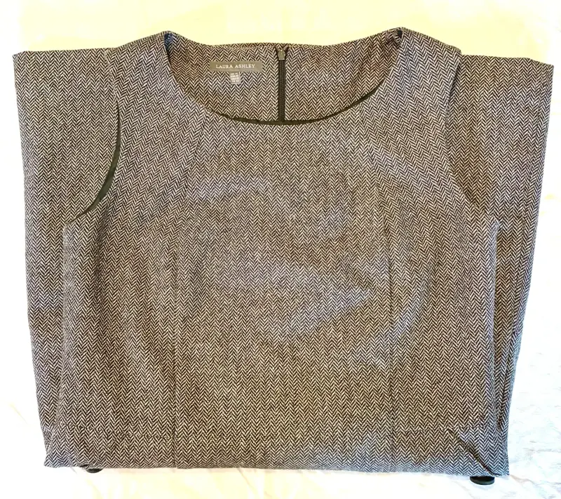 Jumper Laura Ashley. 51% lana. Espiga blancoynegro - 2