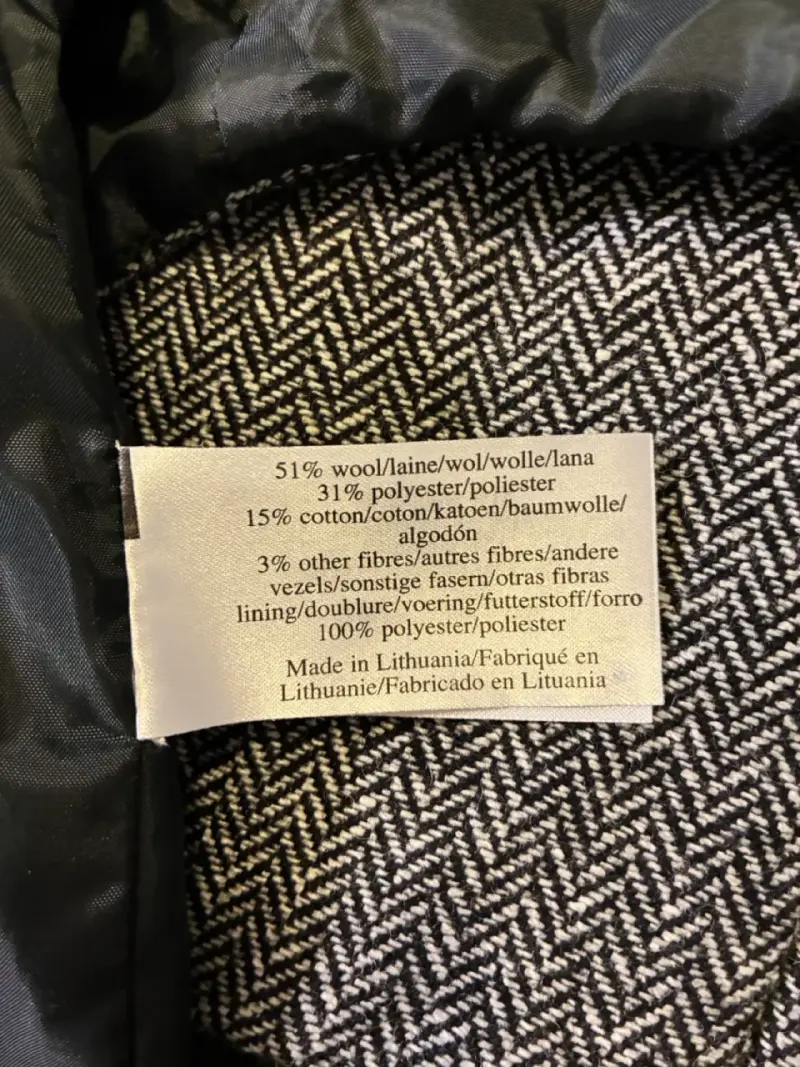 Jumper Laura Ashley. 51% lana. Espiga blancoynegro - 5